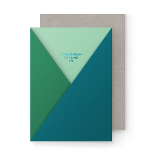 Cool Key Lime Pocket Card