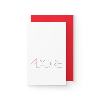 Adore Folded Card