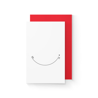 Smile Folded Card